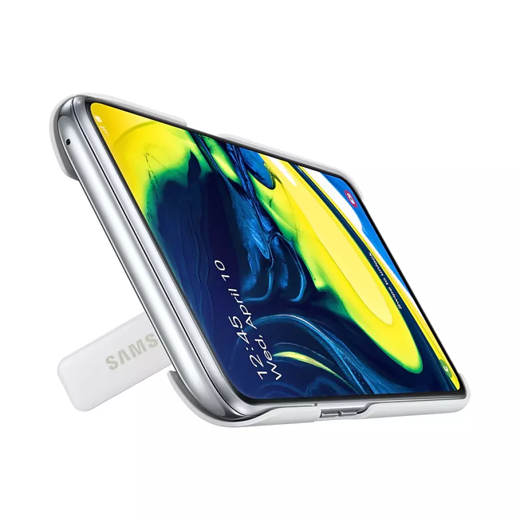 Чехол для моб. телефона Samsung Galaxy A80 (A805F) White Standing Cover (EF-PA805CWEGRU) - 3 Чехол для моб. телефона Samsung Galaxy A80 (A805F) White Standing Cover (EF-PA805CWEGRU) - 3