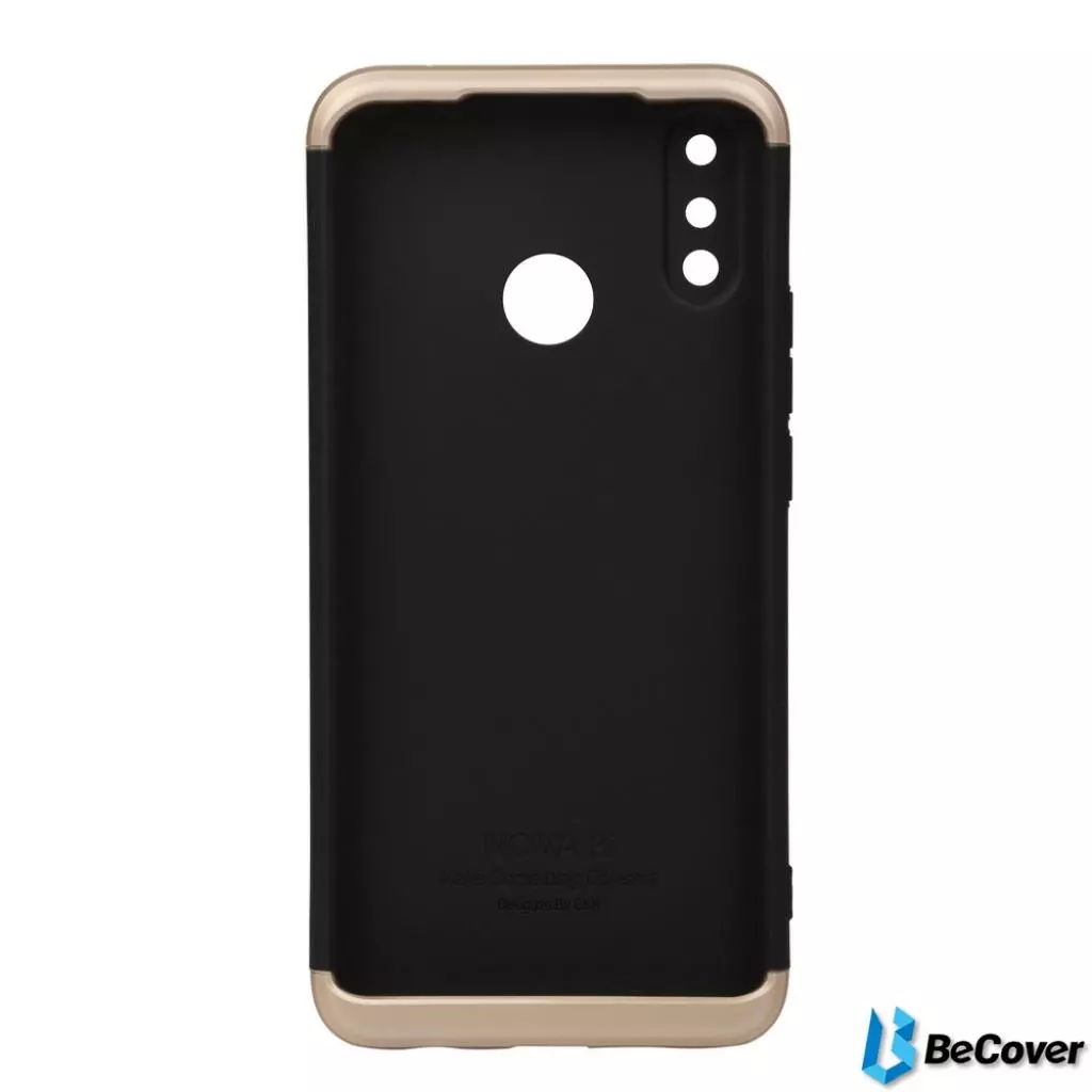 Чехол для моб. телефона BeCover Huawei P Smart+ Black-Gold (702632) - 1