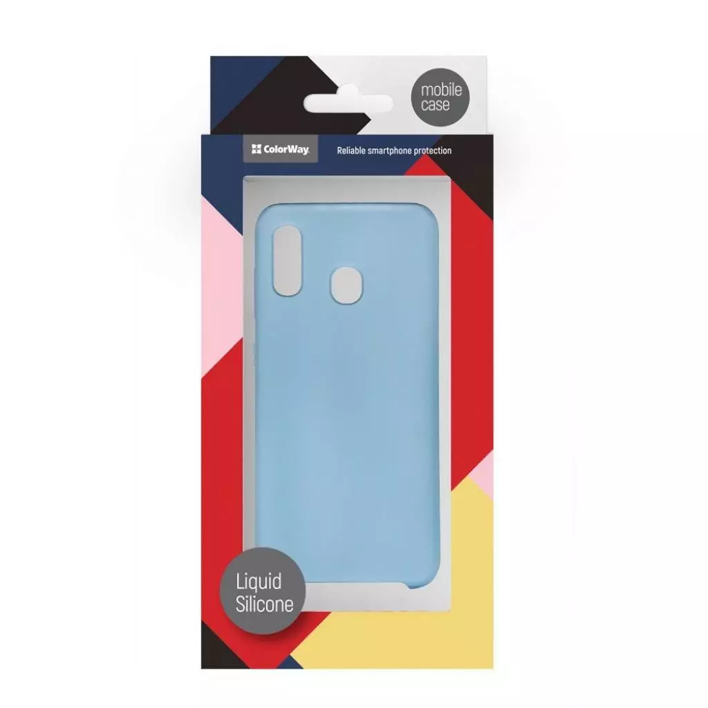 Чехол для моб. телефона ColorWay ColorWay Liquid Silicone для Samsung Galaxy A30 Blue (CW-CLSSGA305-BL) - 4 Чехол для моб. телефона ColorWay ColorWay Liquid Silicone для Samsung Galaxy A30 Blue (CW-CLSSGA305-BL) - 4