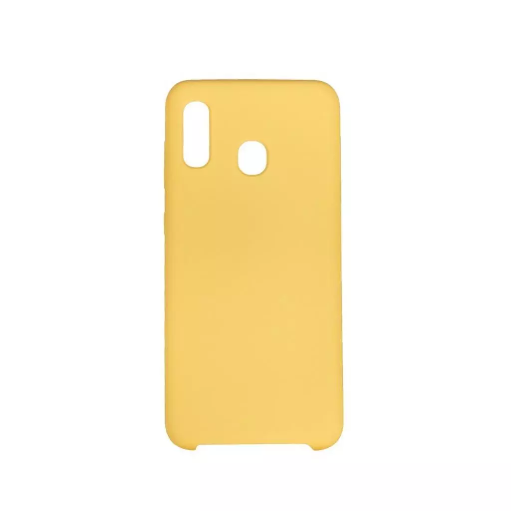 Чехол для моб. телефона ColorWay ColorWay Liquid Silicone для Samsung Galaxy A30 Yellow (CW-CLSSGA305-YL)