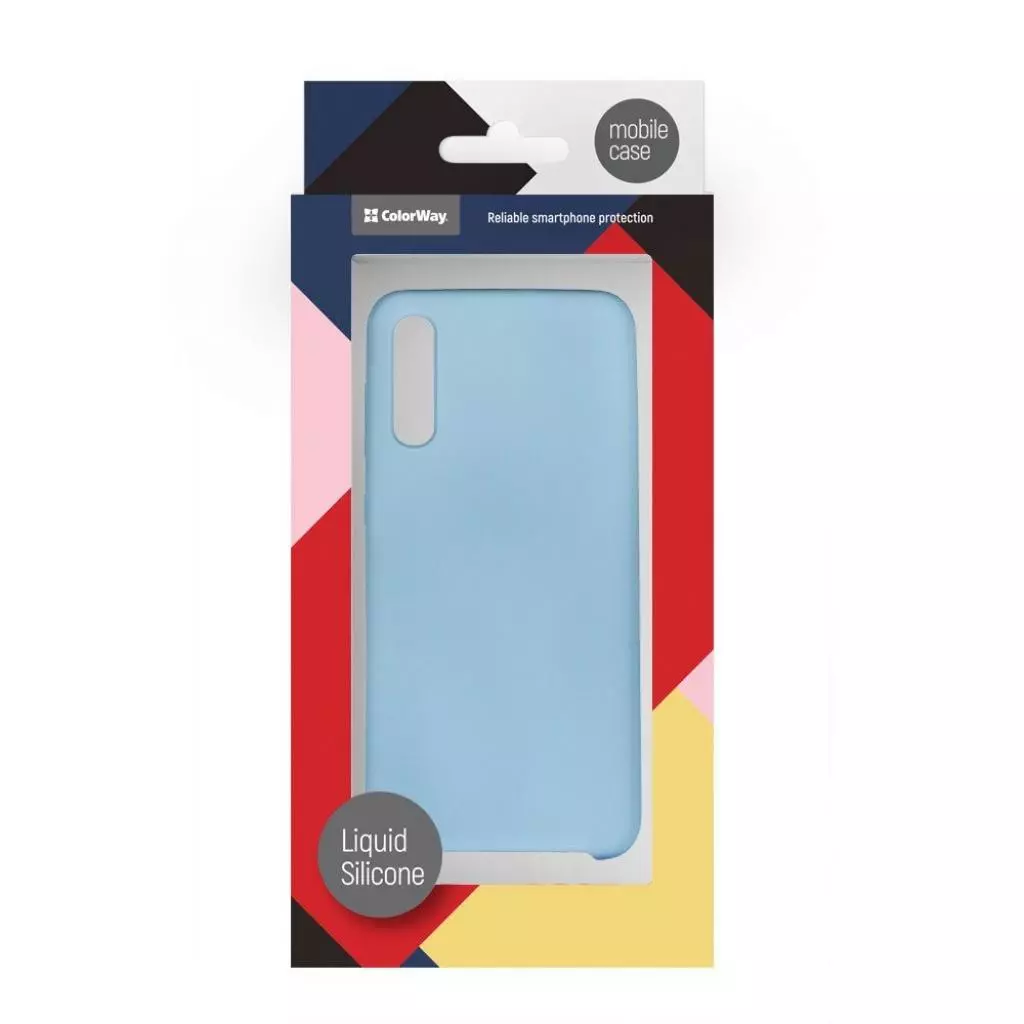 Чехол для моб. телефона ColorWay ColorWay Liquid Silicone для Samsung Galaxy A50 Blue (CW-CLSSGA505-BL) - 4 Чехол для моб. телефона ColorWay ColorWay Liquid Silicone для Samsung Galaxy A50 Blue (CW-CLSSGA505-BL) - 4