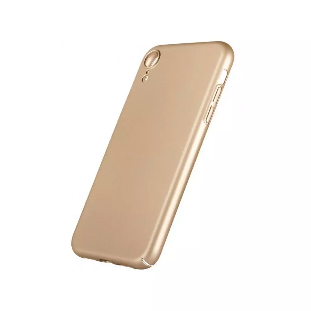 Чехол для моб. телефона ColorWay ColorWay PC case для Apple iPhone XR Gold (CW-CPLAIXR-GD) - 1 Чехол для моб. телефона ColorWay ColorWay PC case для Apple iPhone XR Gold (CW-CPLAIXR-GD) - 1