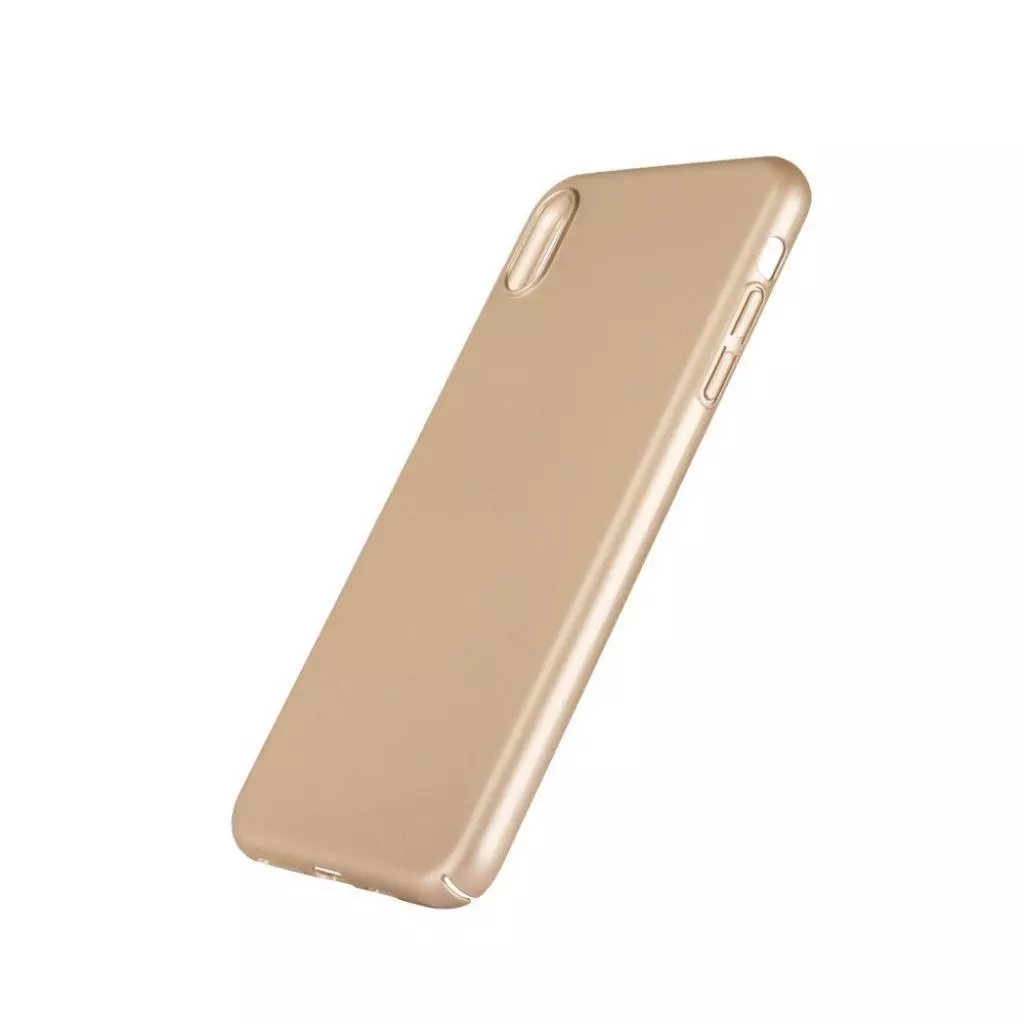 Чехол для моб. телефона ColorWay ColorWay PC case для Apple iPhone XS Max Gold (CW-CPLAIXSM-GD) - 1 Чехол для моб. телефона ColorWay ColorWay PC case для Apple iPhone XS Max Gold (CW-CPLAIXSM-GD) - 1