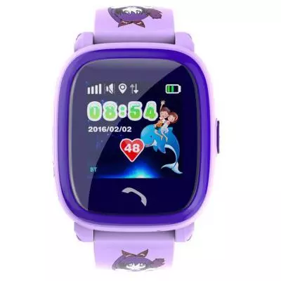 Смарт-часы GoGPS ME K25 Пурпурные (K25PR)