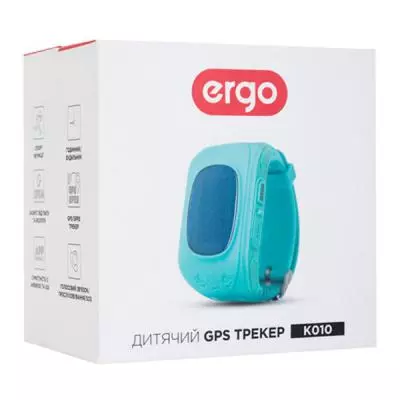 Смарт-часы Ergo с GPS трекером Ergo Kid`s K010 Blue (GPSK010B) - 5 Смарт-часы Ergo с GPS трекером Ergo Kid`s K010 Blue (GPSK010B) - 5
