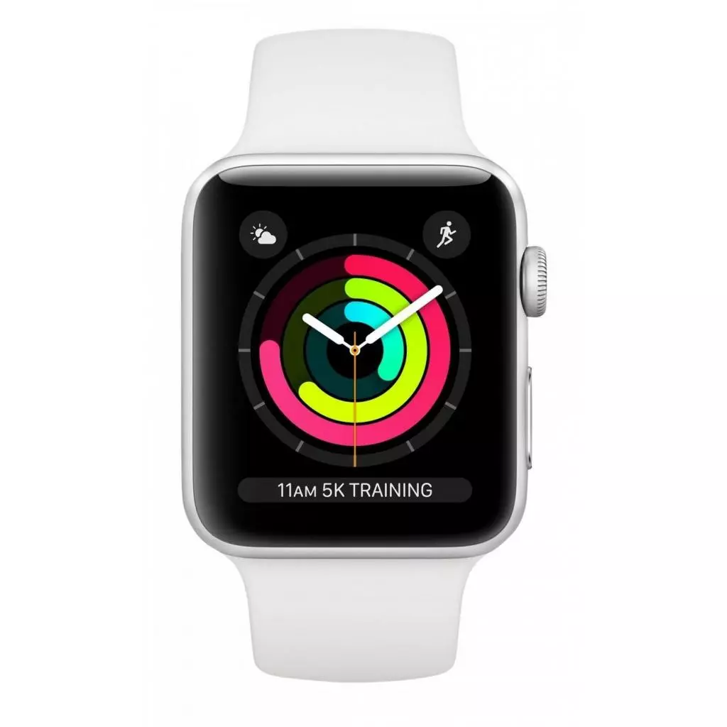 Смарт-часы Apple Watch Series 3 GPS, 38mm Silver Aluminium Case (MTEY2FS/A) - 1