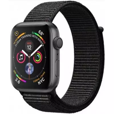 Смарт-часы Apple Watch Series 4 GPS, 40mm Space Grey Aluminium Case with Blac (MU672GK/A)