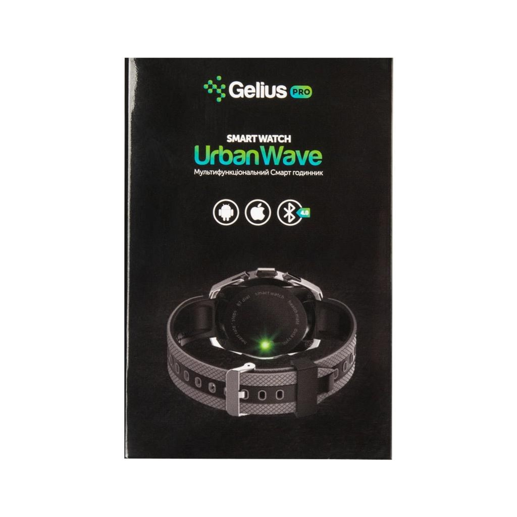 Смарт-часы Gelius Pro GP-L3 (URBAN WAVE) Black/Blue - 4 Смарт-часы Gelius Pro GP-L3 (URBAN WAVE) Black/Blue - 4
