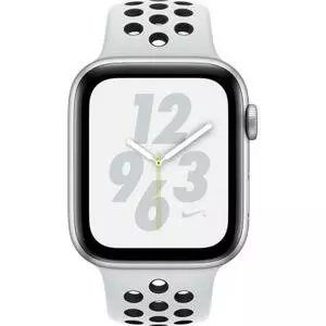 Смарт-часы Apple Watch Nike+ Series 4 GPS, 40mm Silver Aluminium Case with Pu (MU6H2UA/A)
