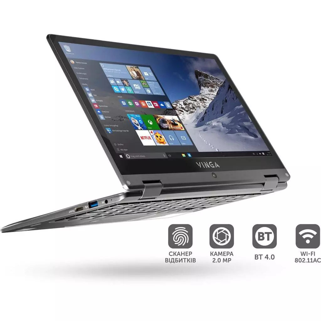 Ноутбук Vinga Twizzle J116 (J116-P50464G) - 2 Ноутбук Vinga Twizzle J116 (J116-P50464G) - 2