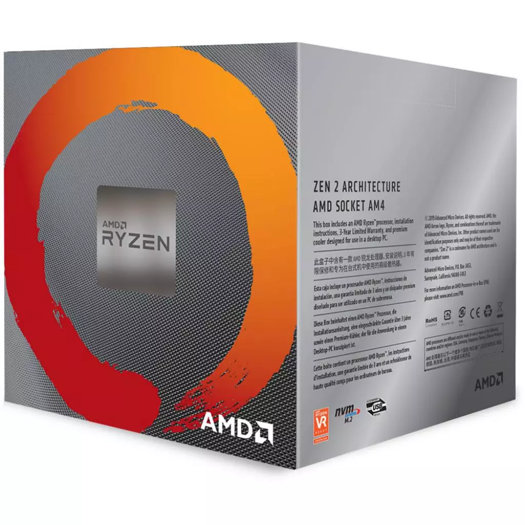 Процессор AMD Ryzen 7 3700X (100-100000071BOX) - 2 Процессор AMD Ryzen 7 3700X (100-100000071BOX) - 2
