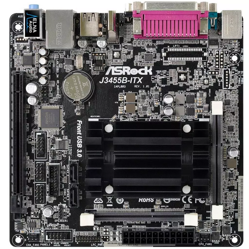 Материнская плата ASRock J3455B-ITX - 1 Материнская плата ASRock J3455B-ITX - 1