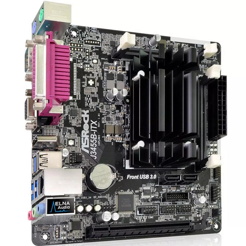 Материнская плата ASRock J3455B-ITX - 2 Материнская плата ASRock J3455B-ITX - 2