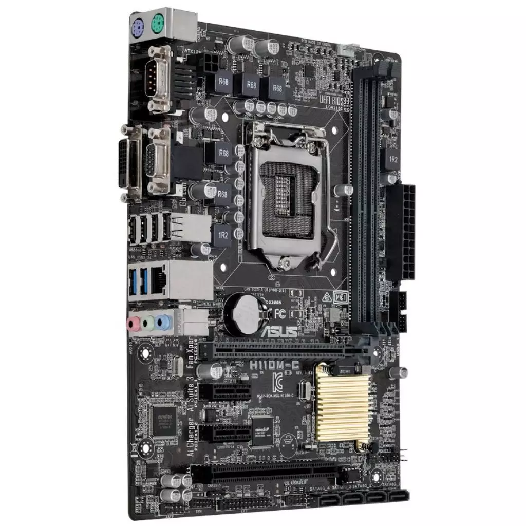 Материнская плата ASUS H110M-CS/C/SI/Bulk - 3