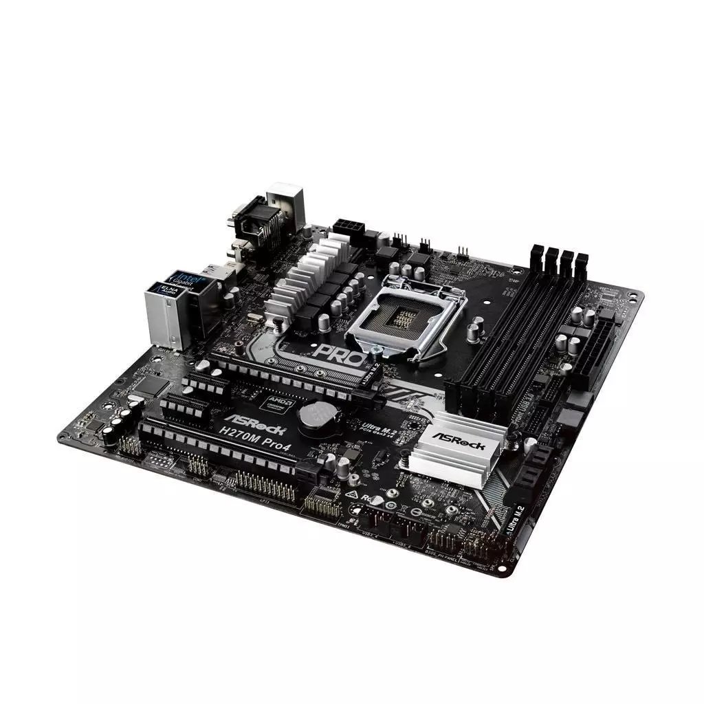 Материнская плата ASRock H270M PRO4 - 4 Материнская плата ASRock H270M PRO4 - 4