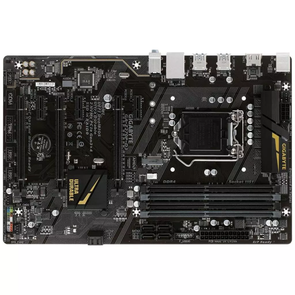 Материнская плата GIGABYTE GA-Z270P-D3 - 3 Материнская плата GIGABYTE GA-Z270P-D3 - 3