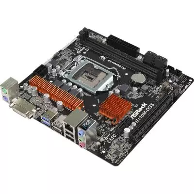 Материнская плата ASRock H110M-DGS R3.0 - 2