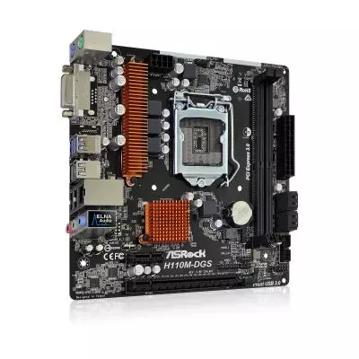 Материнская плата ASRock H110M-DGS R3.0 - 3