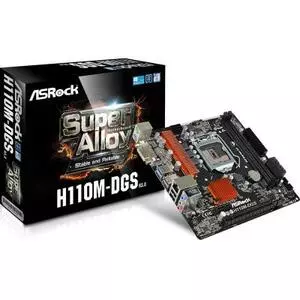 Материнская плата ASRock H110M-DGS R3.0