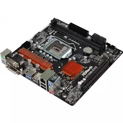 Материнская плата ASRock H110M-DVS R3.0 - 2 Материнская плата ASRock H110M-DVS R3.0 - 2