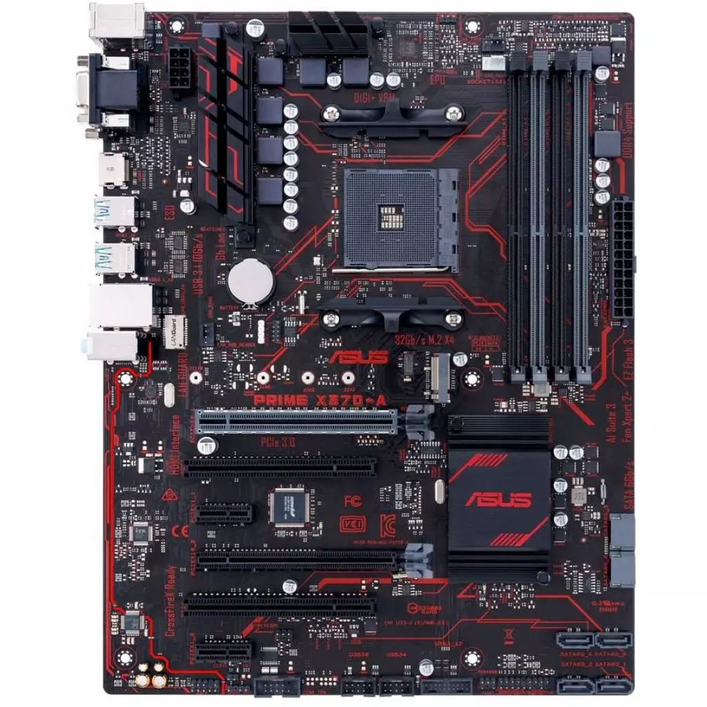 Материнская плата ASUS PRIME X370-A - 1 Материнская плата ASUS PRIME X370-A - 1