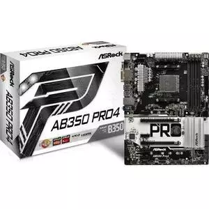 Материнская плата ASRock AB350 PRO4