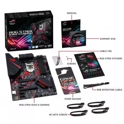 Материнская плата ASUS STRIX B360-H GAMING - 6