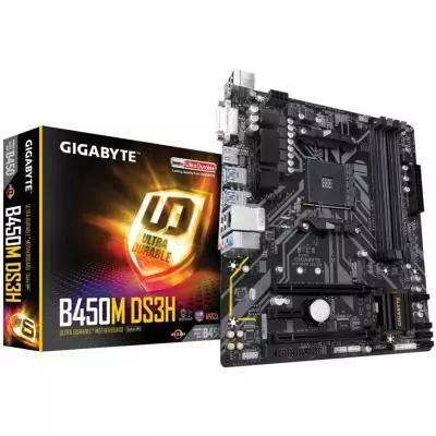 Материнская плата GIGABYTE B450M DS3H