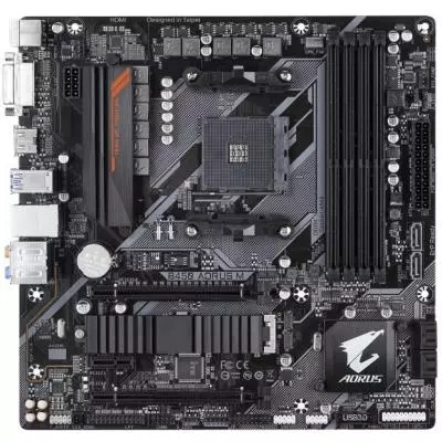 Материнская плата GIGABYTE B450 AORUS M - 1 Материнская плата GIGABYTE B450 AORUS M - 1