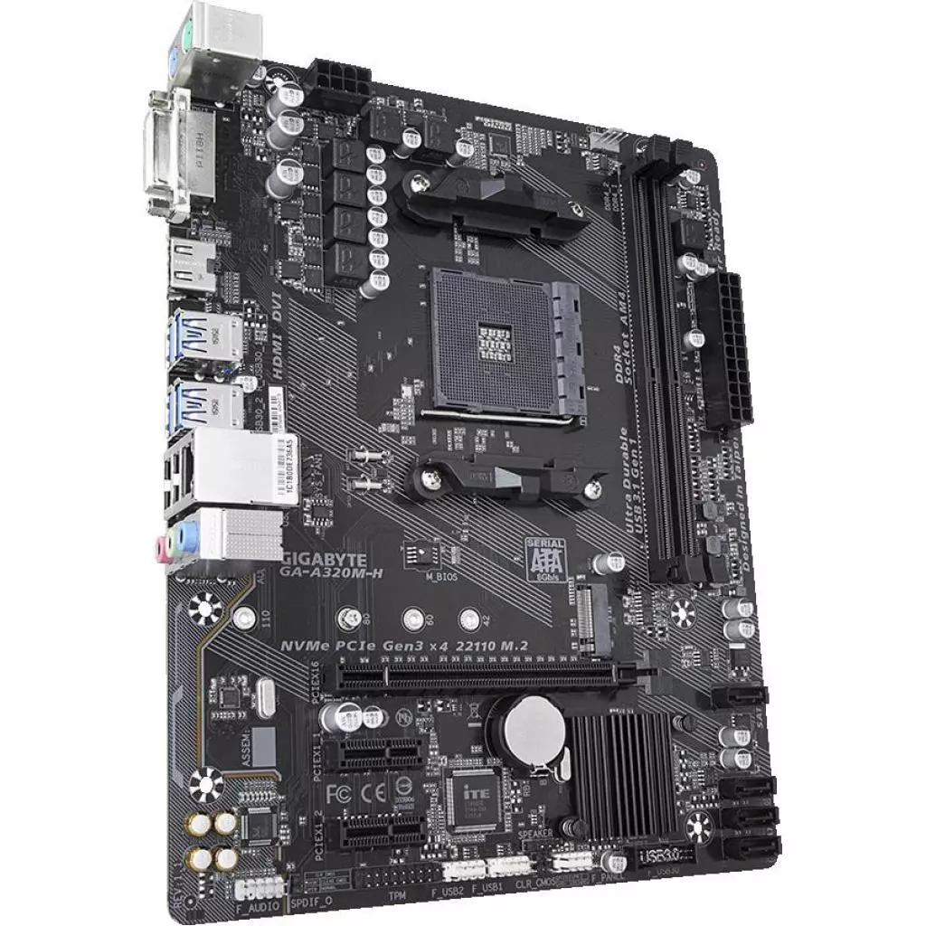 Материнская плата GIGABYTE GA-A320M-H - 2 Материнская плата GIGABYTE GA-A320M-H - 2