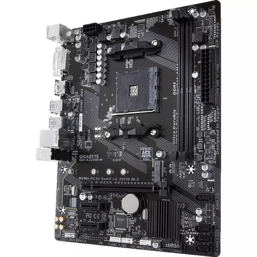 Материнская плата GIGABYTE GA-A320M-H - 3 Материнская плата GIGABYTE GA-A320M-H - 3