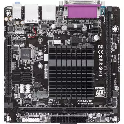 Материнская плата GIGABYTE J4005N D2P - 1