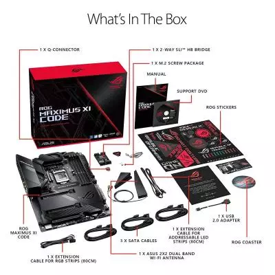 Материнская плата ASUS ROG MAXIMUS XI CODE - 5 Материнская плата ASUS ROG MAXIMUS XI CODE - 5