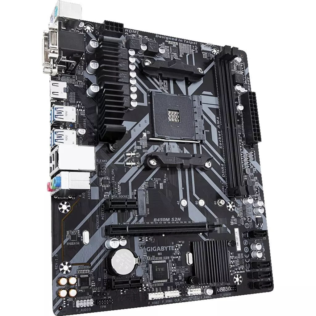 Материнская плата GIGABYTE B450M S2H - 2 Материнская плата GIGABYTE B450M S2H - 2