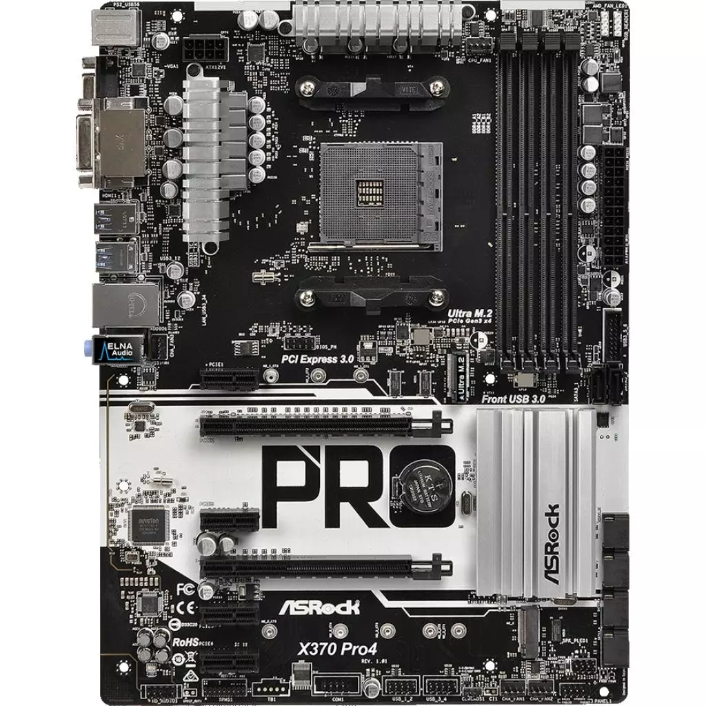 Материнская плата ASRock X370 PRO4 - 1 Материнская плата ASRock X370 PRO4 - 1