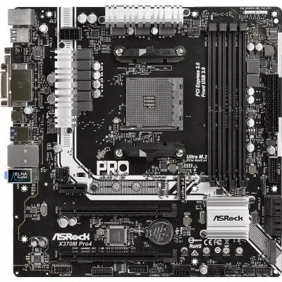 Материнская плата ASRock X370M PRO4 - 1