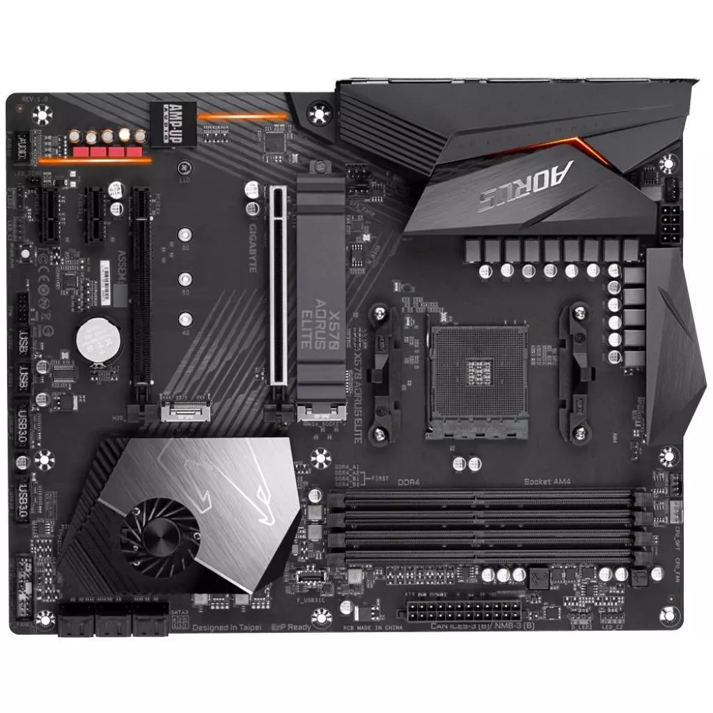 Материнская плата GIGABYTE X570 AORUS ELITE - 1 Материнская плата GIGABYTE X570 AORUS ELITE - 1