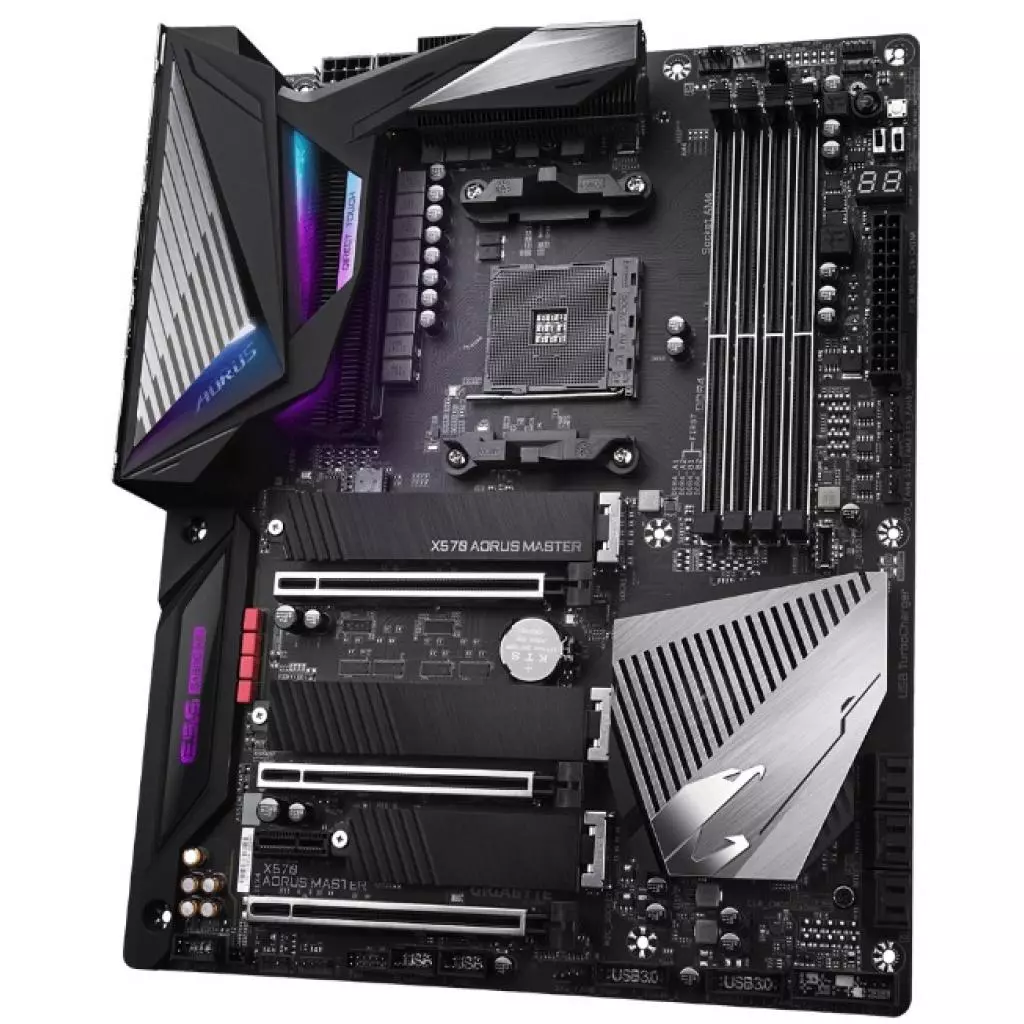 Материнская плата GIGABYTE X570 AORUS MASTER - 3 Материнская плата GIGABYTE X570 AORUS MASTER - 3