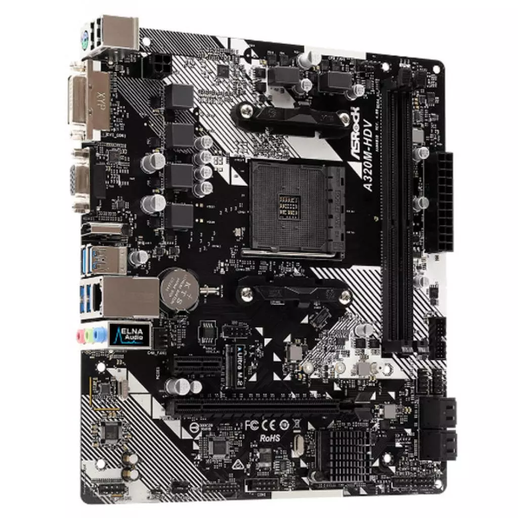 Материнская плата ASRock A320M-HDV R4.0 - 3