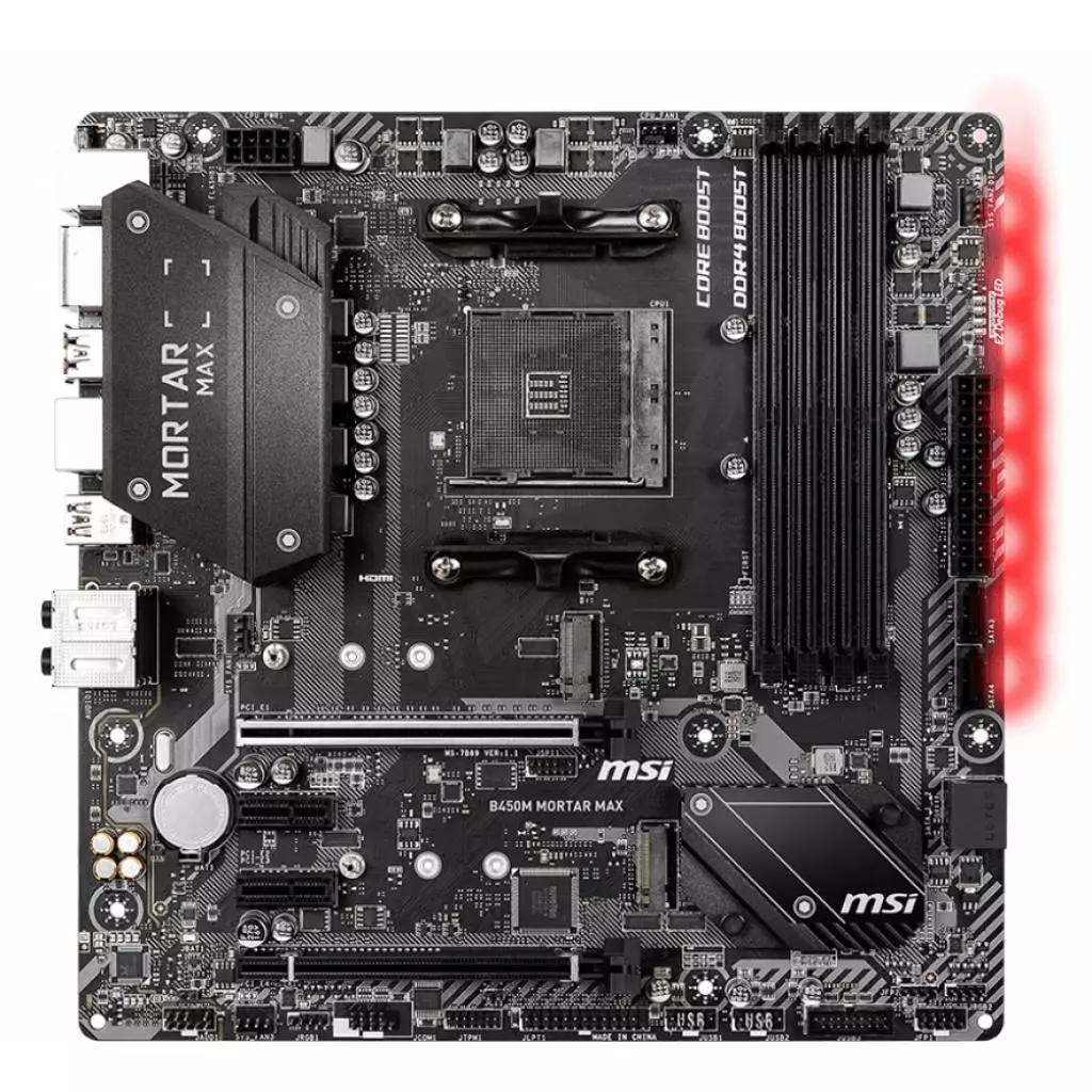 Материнская плата MSI B450M MORTAR MAX - 1
