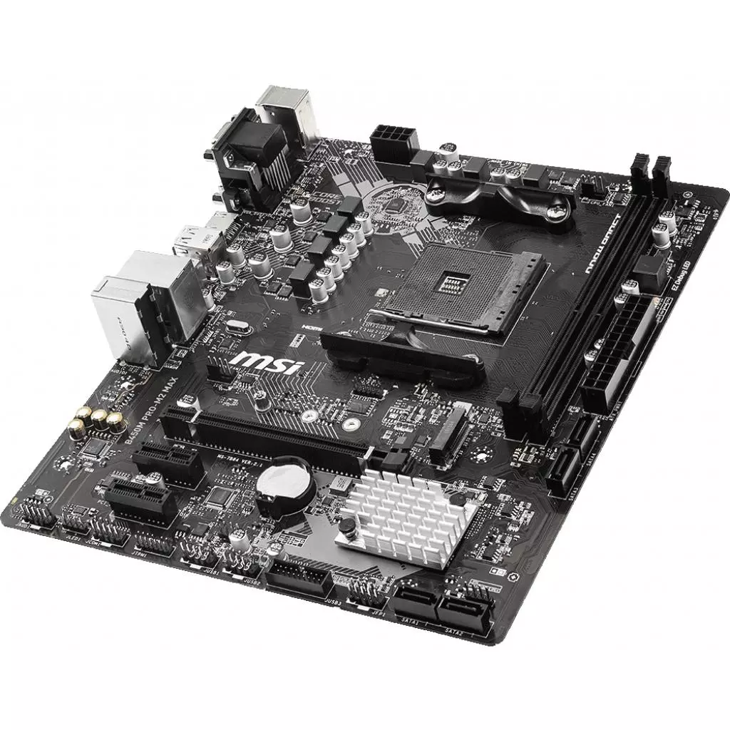 Материнская плата MSI B450M PRO-M2 MAX - 4