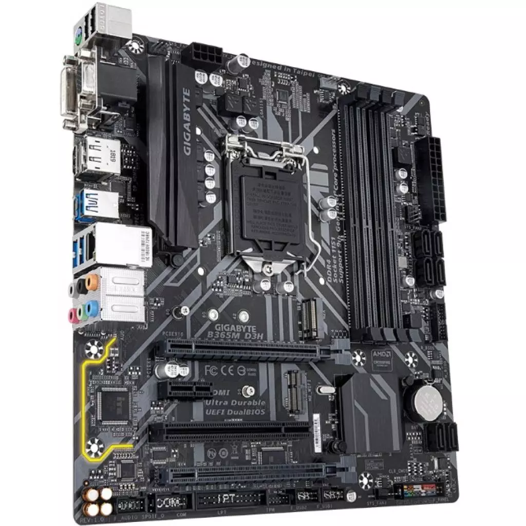 Материнская плата GIGABYTE B365M D3H (B365M D3H-RD) - 3 Материнская плата GIGABYTE B365M D3H (B365M D3H-RD) - 3