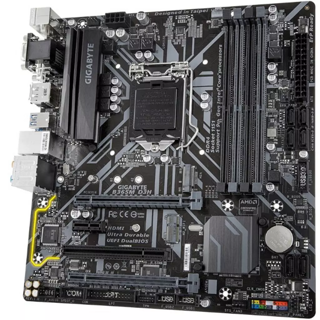 Материнская плата GIGABYTE B365M D3H (B365M D3H-RD) - 4 Материнская плата GIGABYTE B365M D3H (B365M D3H-RD) - 4