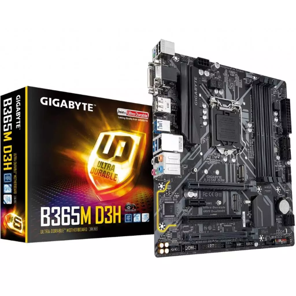 Материнская плата GIGABYTE B365M D3H (B365M D3H-RD)