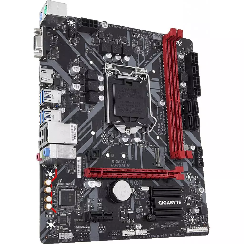 Материнская плата GIGABYTE B365M H - 2 Материнская плата GIGABYTE B365M H - 2
