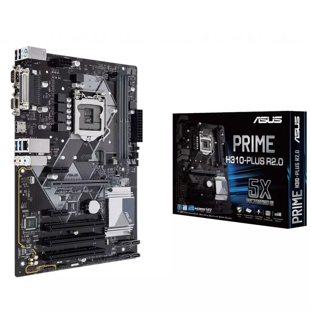 Материнская плата ASUS PRIME H310-PLUS R2.0 - 5 Материнская плата ASUS PRIME H310-PLUS R2.0 - 5