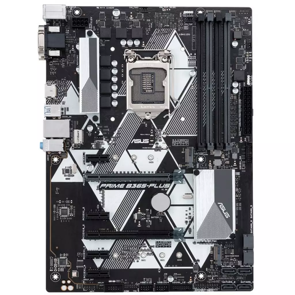 Материнская плата ASUS PRIME B365-PLUS - 1 Материнская плата ASUS PRIME B365-PLUS - 1
