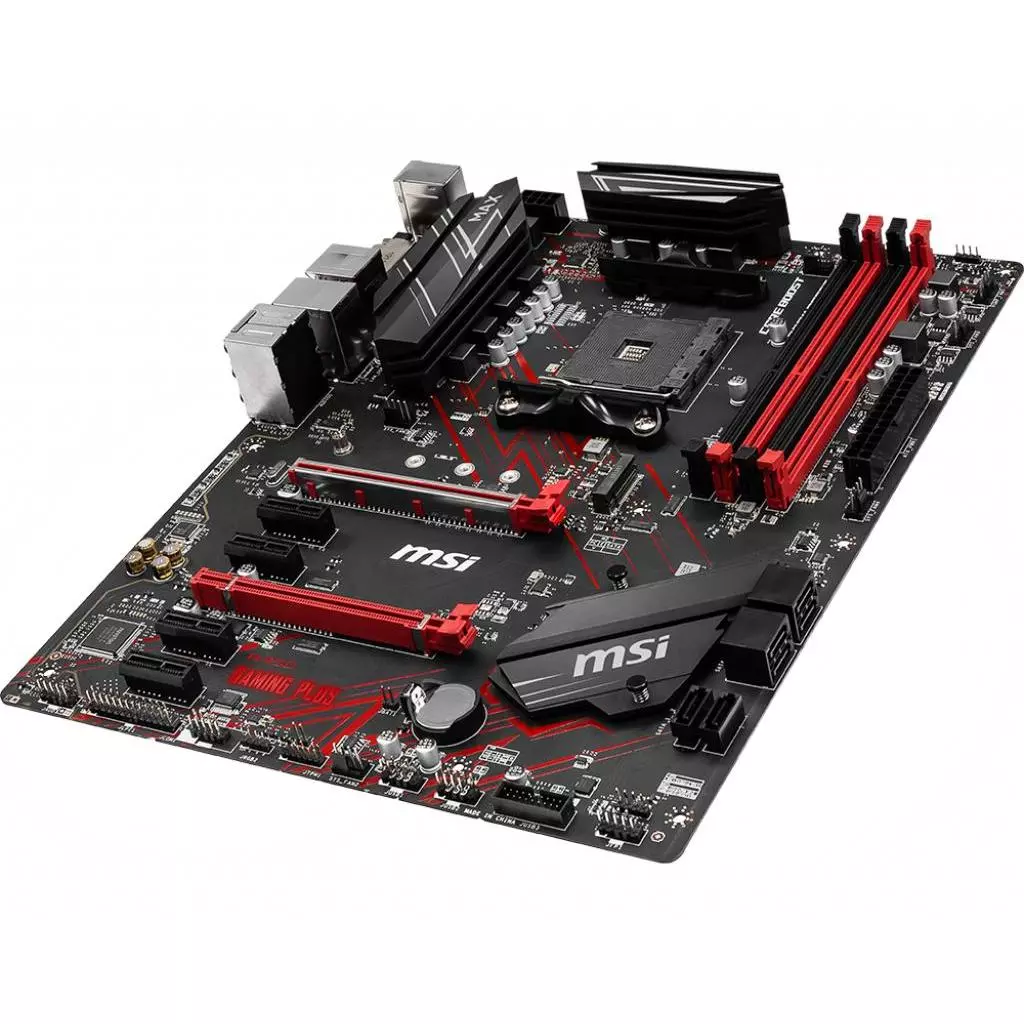 Материнская плата MSI B450 GAMING PLUS MAX - 2 Материнская плата MSI B450 GAMING PLUS MAX - 2