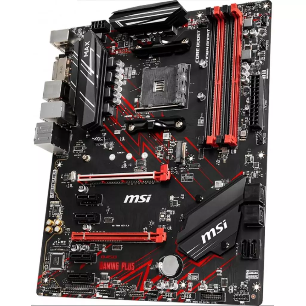 Материнская плата MSI B450 GAMING PLUS MAX - 3 Материнская плата MSI B450 GAMING PLUS MAX - 3