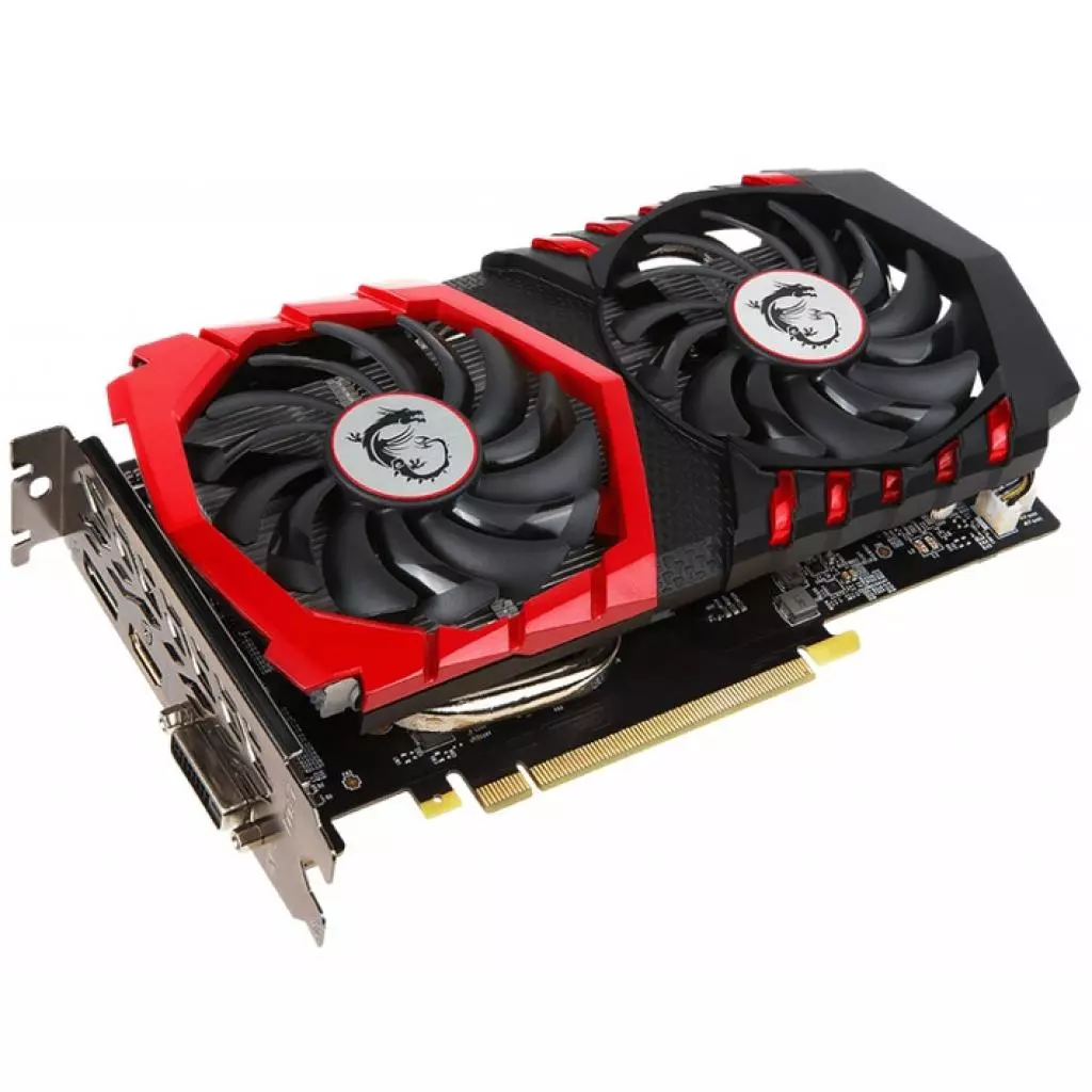 Видеокарта MSI GeForce GTX1050 Ti 4096Mb GAMING X (GTX 1050 Ti GAMING X 4G) - 2 Видеокарта MSI GeForce GTX1050 Ti 4096Mb GAMING X (GTX 1050 Ti GAMING X 4G) - 2
